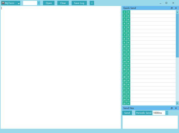 MyTerm(RS232串口通信工具)