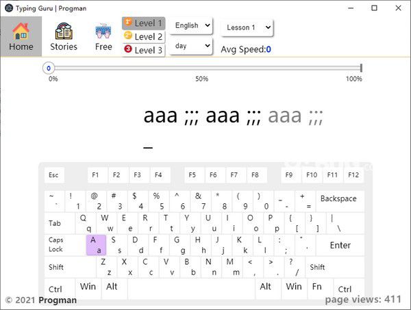 Typing Guru(打字練習(xí)軟件)v1.4.0免費(fèi)版