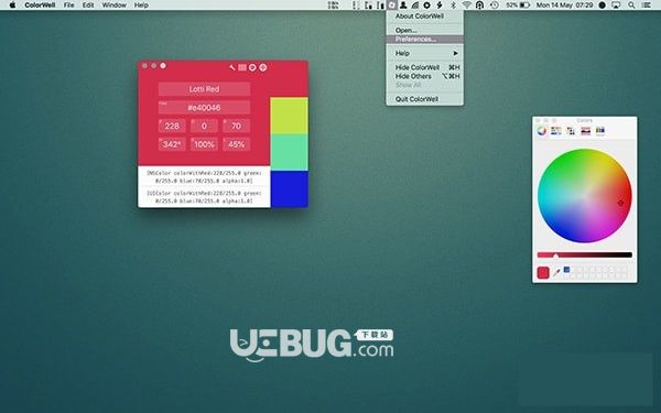 ColorWell for mac