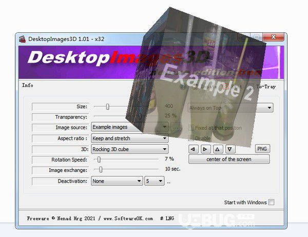 DesktopImages3D(桌面3D圖片顯示)