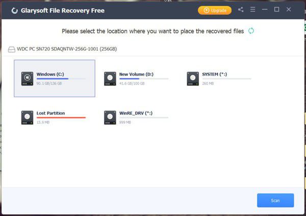 Glarysoft File Recovery(數(shù)據(jù)恢復(fù)軟件)