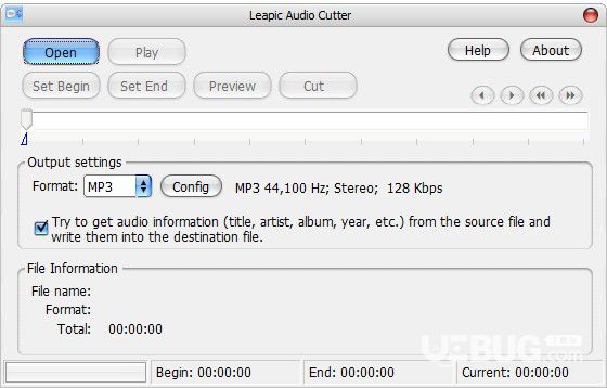 Leapic Audio Cutter(音頻文件切割工具)