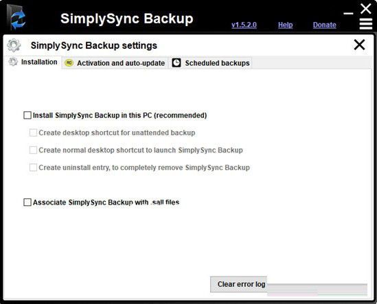 SimplySync Backup(系統(tǒng)備份工具)v1.5.4.0免費版【2】