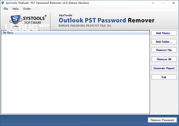 SysTools PST Password Remover(PST密碼移除工具)