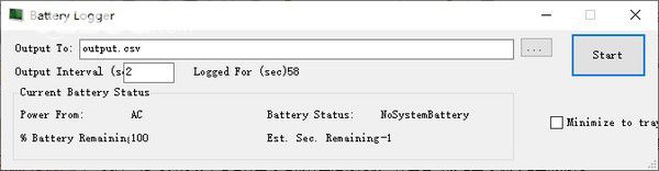 Battery Logger(電池監(jiān)控軟件)