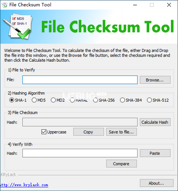 File Checksum Tool(文件校驗(yàn)工具)v1.41.30綠色版