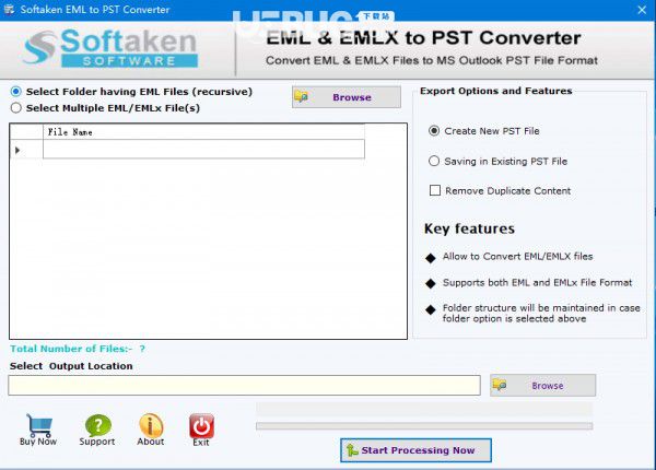 Softaken EML to PST Converter(郵件格式轉(zhuǎn)換器)