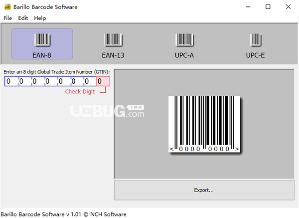 Barillo Barcode Software(條碼生成軟件)