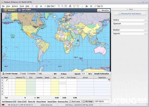 Netpas Distance(出港距離計算軟件)v4.0免費版【2】