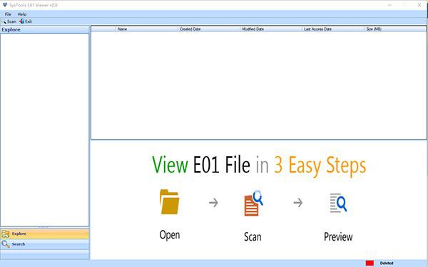 SysTools E01 Viewer(文件查看工具)