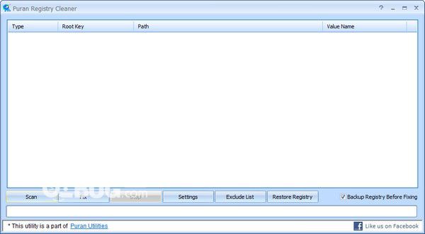 Puran Registry Cleaner(注冊表清理工具)