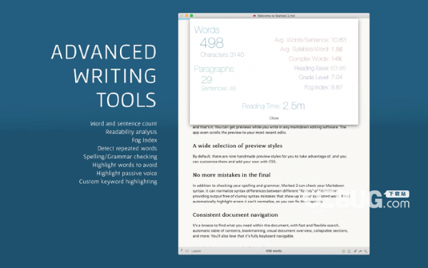 Marked(文本編輯預(yù)覽助手)v2.6.10 MacOS免費(fèi)版