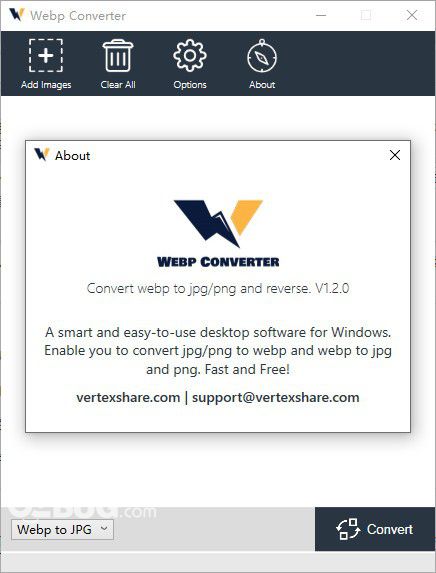 Webp Converter(Webp格式轉(zhuǎn)換器)v1.2.0免費(fèi)版【2】