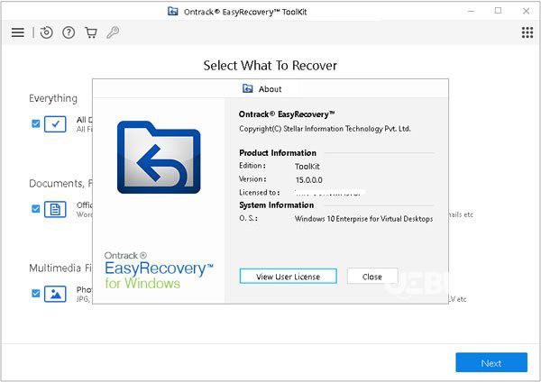 Ontrack EasyRecovery Toolkit(數(shù)據(jù)修復工具)