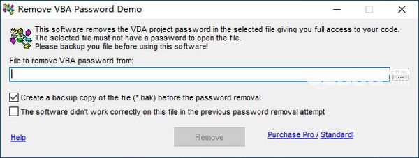 Remove VBA Password