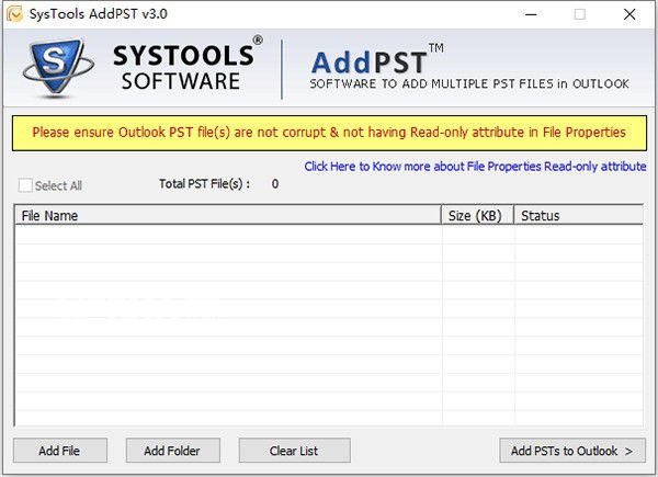 SysTools AddPST(郵件處理工具)