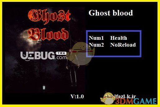 Ghost Blood修改器(無限生命)使用方法說明