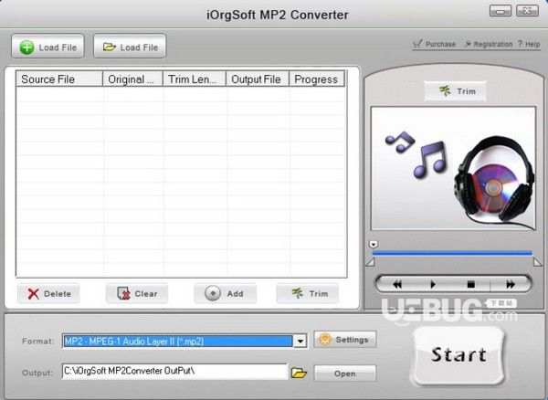 iOrgSoft MP2 Converter(音頻格式轉(zhuǎn)換工具)