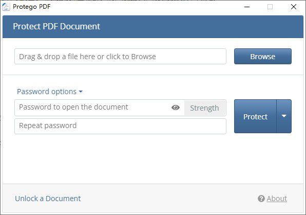 Protego PDF(pdf文件加密工具)