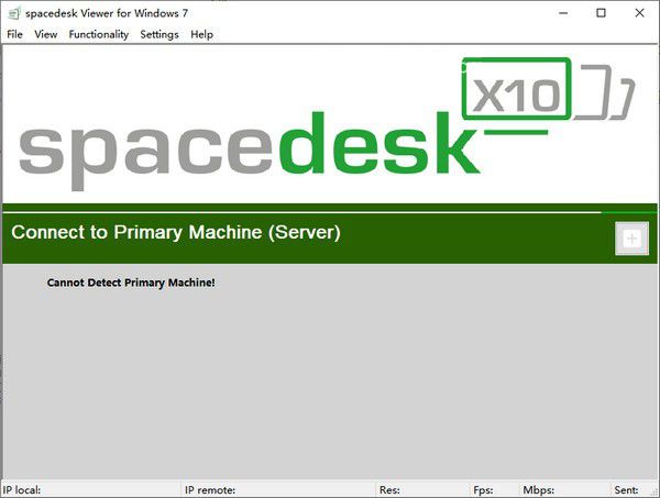 Spacedesk Viewer(擴(kuò)展無線顯示器)