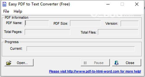 Easy PDF to Text Converter(pdf文件轉換軟件)