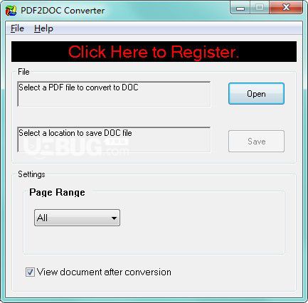 PDF2DOC Converter(PDF轉(zhuǎn)換工具)