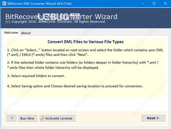 BitRecover EML Converter Wizard(EML文件轉(zhuǎn)換工具)