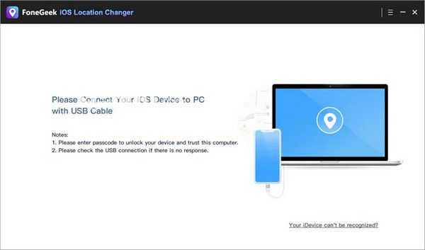 FoneGeek iOS Location Changer(iOS位置轉(zhuǎn)換工具)