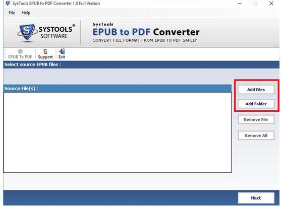 SysTools EPUB to PDF Converter(EPUB轉(zhuǎn)PDF軟件) v1.4