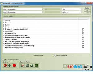 RightMark Audio Analyzer(RMAA聲卡檢測)V6.41最新版