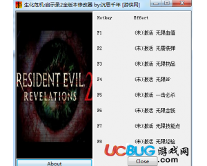 生化危機(jī):啟示錄2修改器 +8 全版本中文版