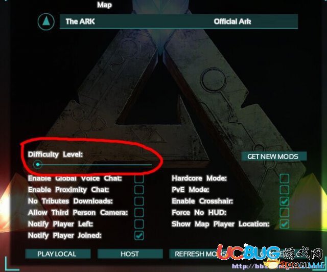 《方舟：生存進化》難度調節(jié)的按鈕究竟在哪？