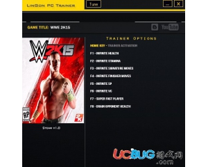 《WWE 2K15》修改器v1.01 +8 中文版