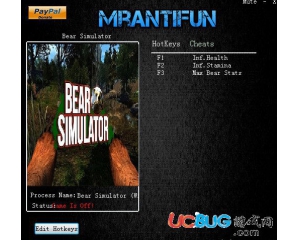 《模擬野熊》修改器v1.0 +3 中文版