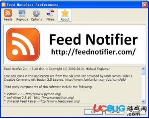 Feed Notifier(桌面RSS閱讀器)v2.6綠色版