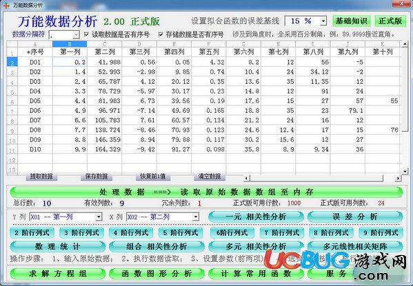 萬能數(shù)據(jù)分析軟件下載