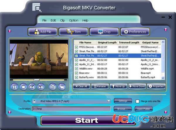 Bigasoft MKV Converter破解版下載