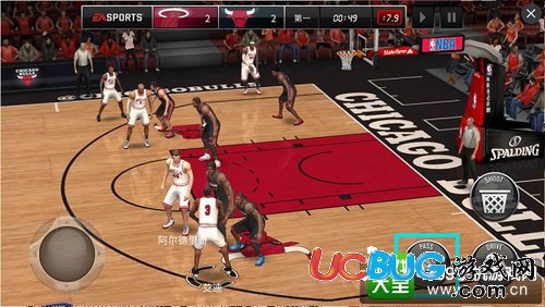 nba live mobile怎么操作——傳球