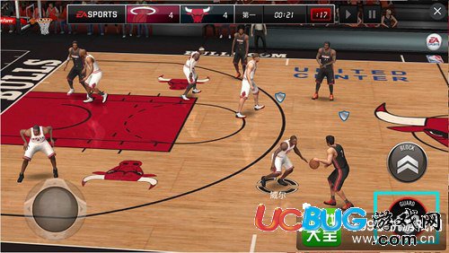 nba live mobile怎么操作——防守