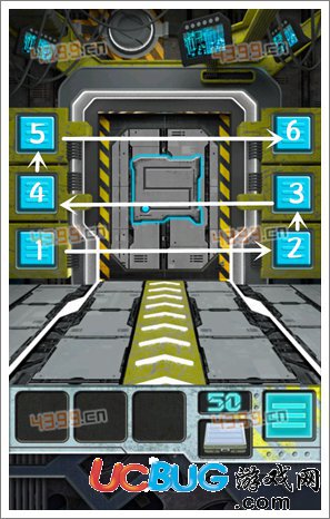 高科技逃脫100道門第50關(guān)怎么過