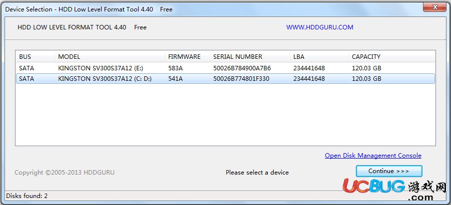 HDD Low Level Format Tool下載