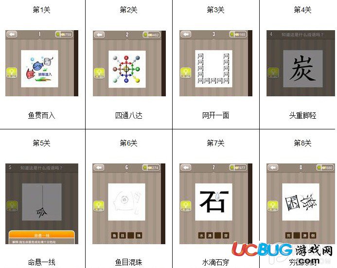 瘋狂猜成語答案及圖片大全