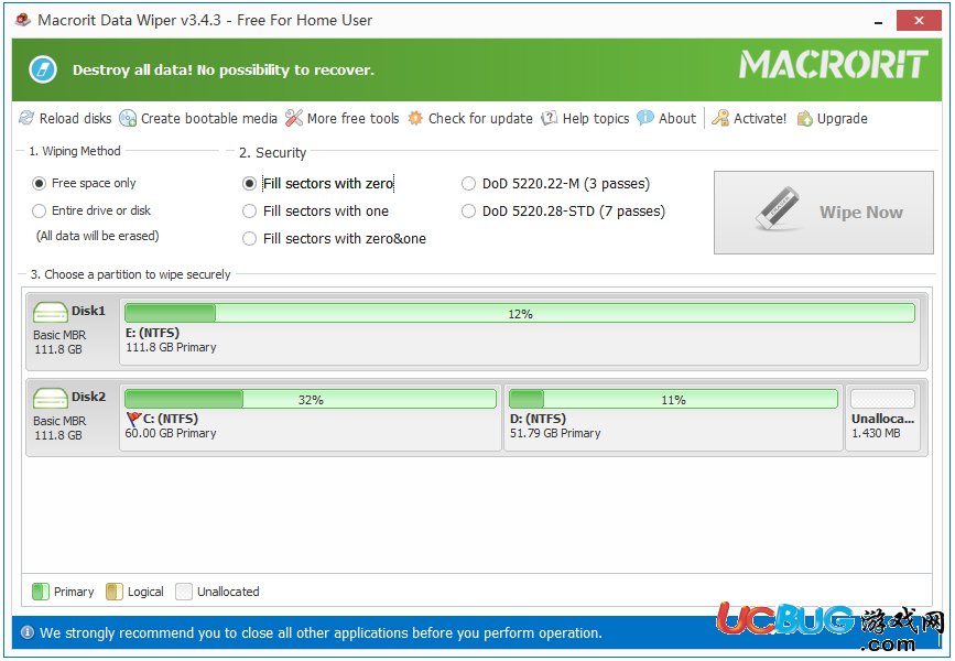 Macrorit Disk Partition Wiper下載