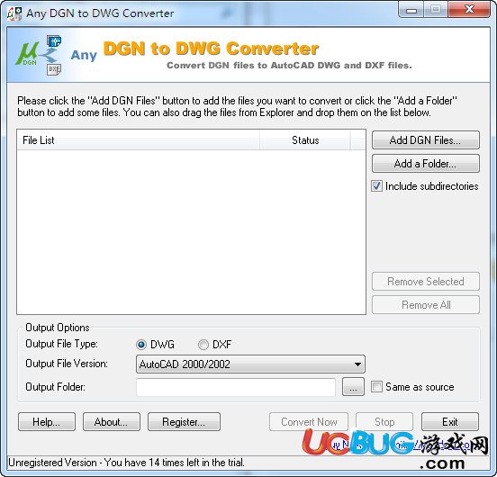 Any DGN to DWG Converter下載