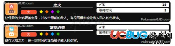 寶可夢(mèng)探險(xiǎn)尋寶全火系技能介紹 全火系強(qiáng)力招式解析