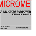 Micrometals(電感設(shè)計軟件)v1.1綠色版