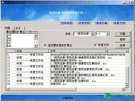 破壞文件修復(fù)工具
