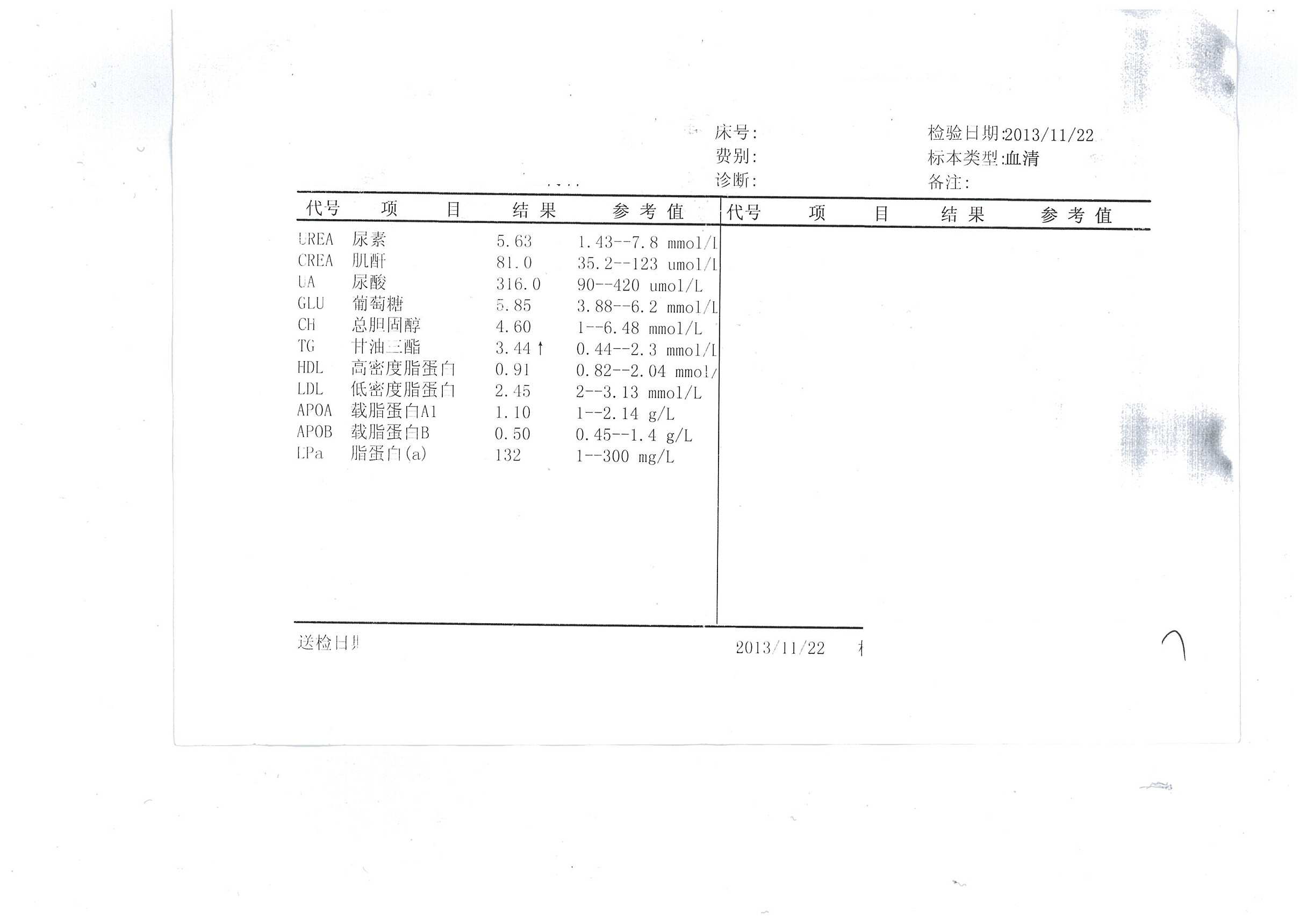 甘油三脂高